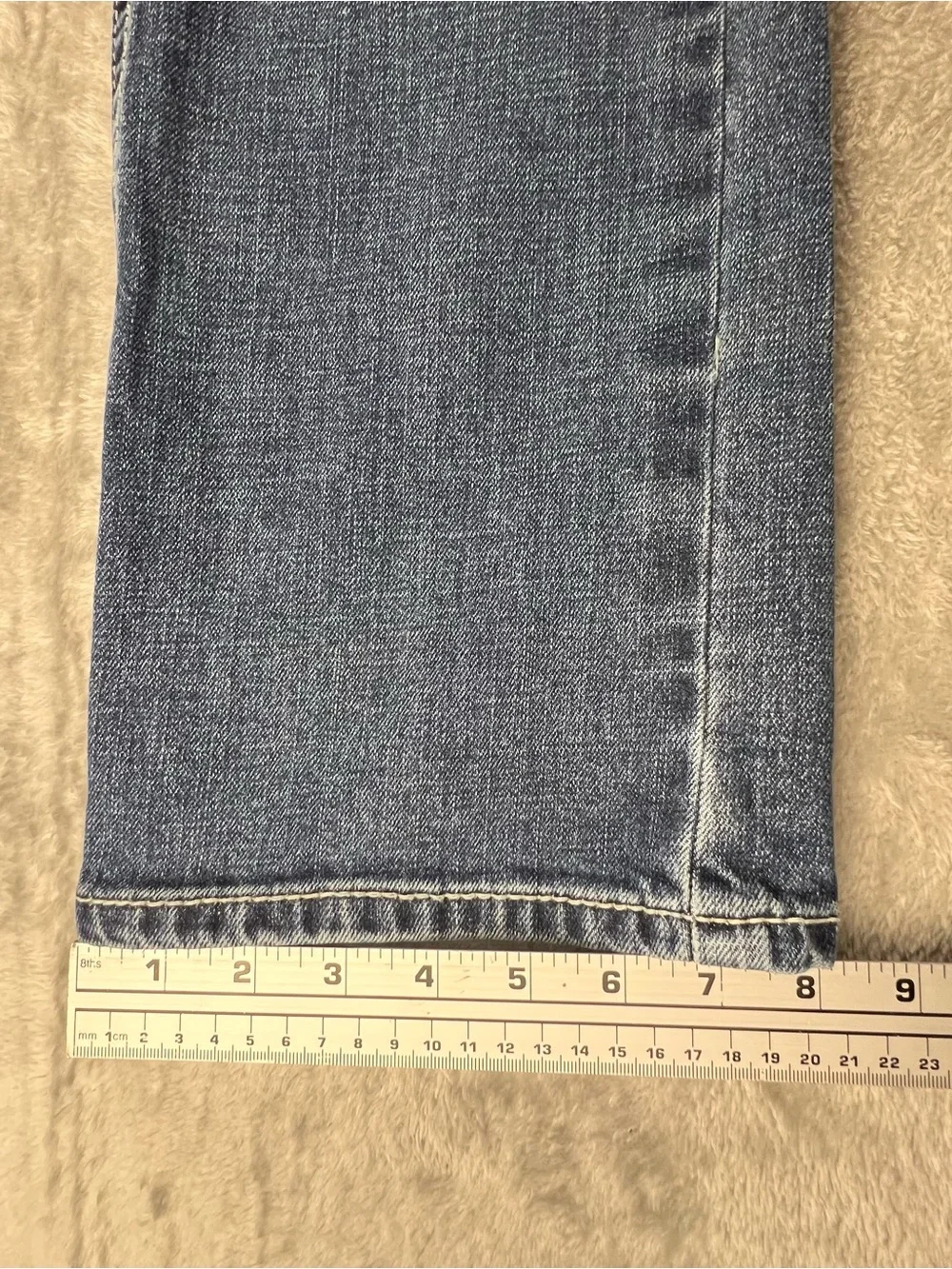Ariat Jeans Mens 32x30 Blue M7 Straight Slim Fit Denim Pants Western Cowboy